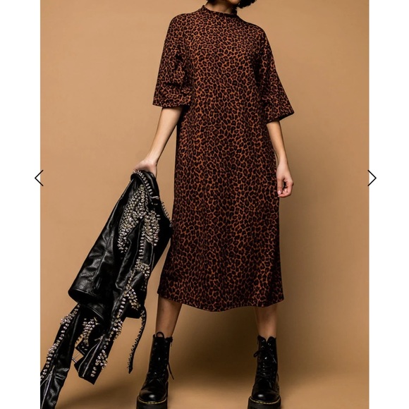Dressed in LALA Dresses Dressed In Lala Ozzy Dress Leopard Xl Extra Large Poshmark